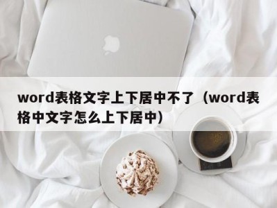 重庆word表格文字上下居中不了（word表格中文字怎么上下居中）