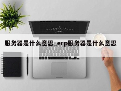 重庆服务器是什么意思_erp服务器是什么意思 